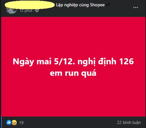 Dân buôn lo lắng không ngừng về Nghị định 126 có hiệu lực