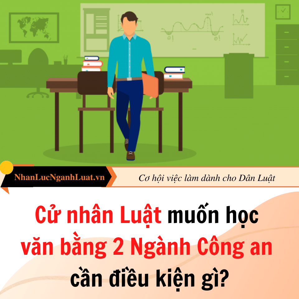 Cử nhân Luật muốn học văn bằng 2 Ngành Công an cần điều kiện gì?