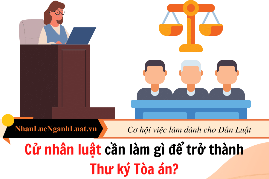 Cử nhân luật cần làm gì để trở thành Thư ký Tòa án?