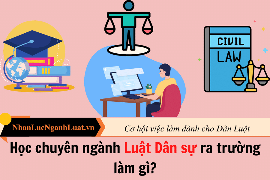 Sinh viên học chuyên ngành luật dân sự ra trường làm gì?