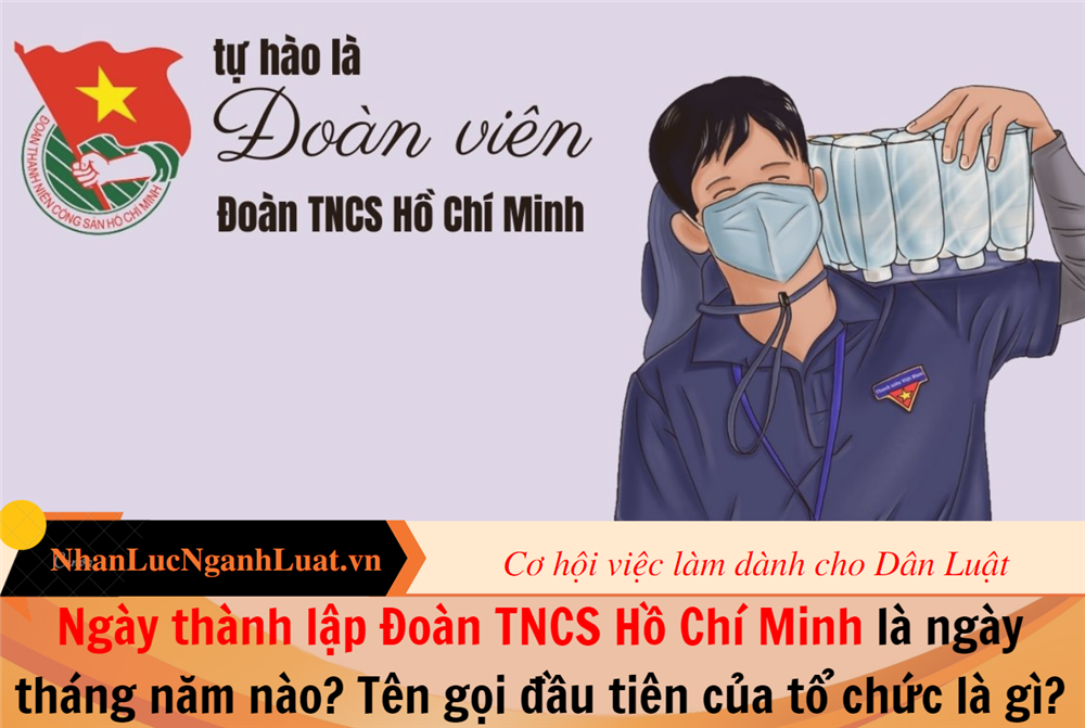 Ngày thành lập Đoàn TNCS Hồ Chí Minh là ngày tháng năm nào? Tên gọi đầu tiên của tổ chức là gì?