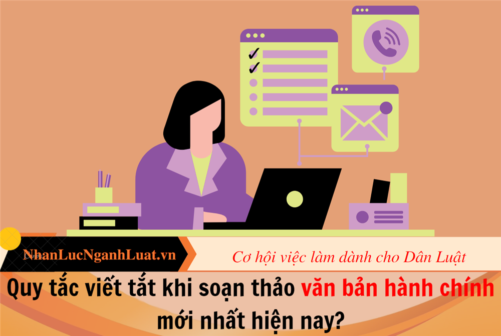 Quy tắc viết tắt khi soạn thảo văn bản hành chính mới nhất hiện nay?