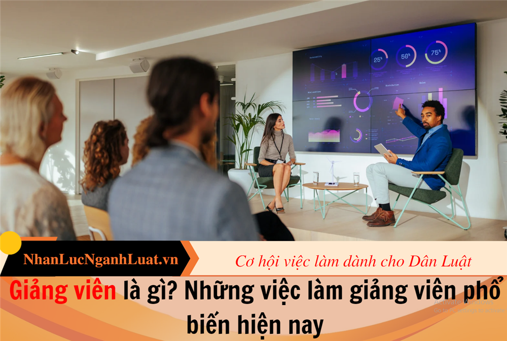 Giảng viên là gì? Những việc làm giảng viên phổ biến hiện nay