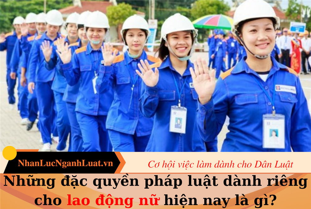 Những đặc quyền pháp luật dành riêng cho lao động nữ hiện nay là gì?