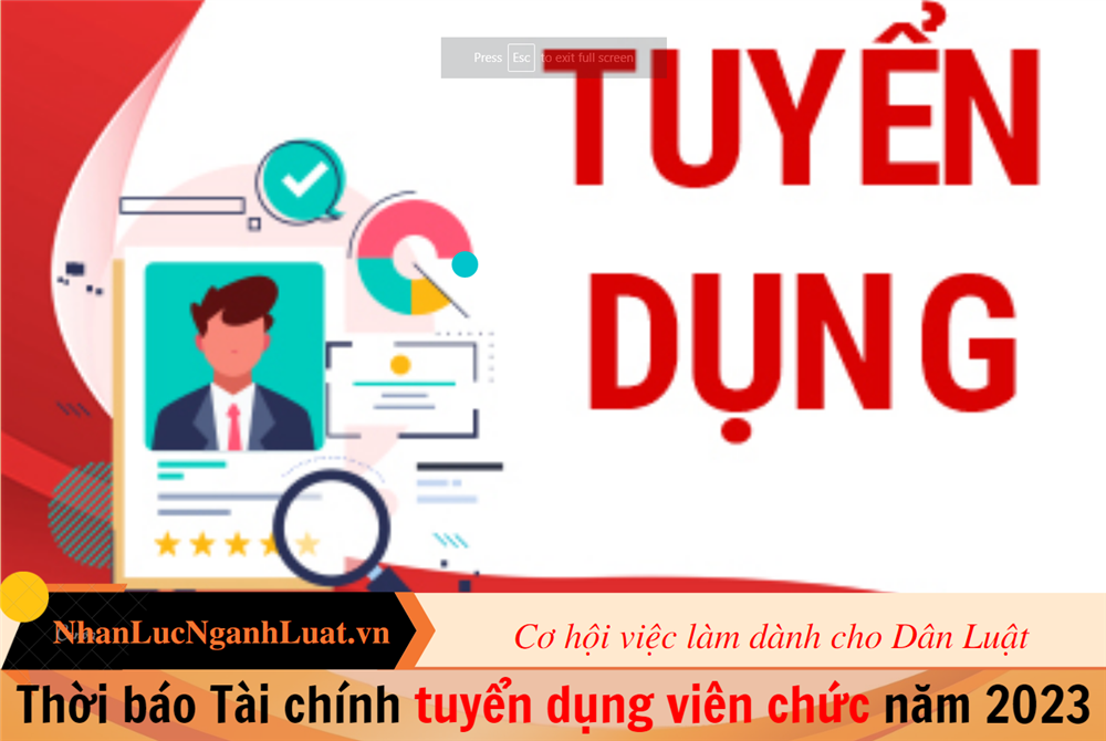 Thời báo Tài chính tuyển dụng viên chức năm 2023