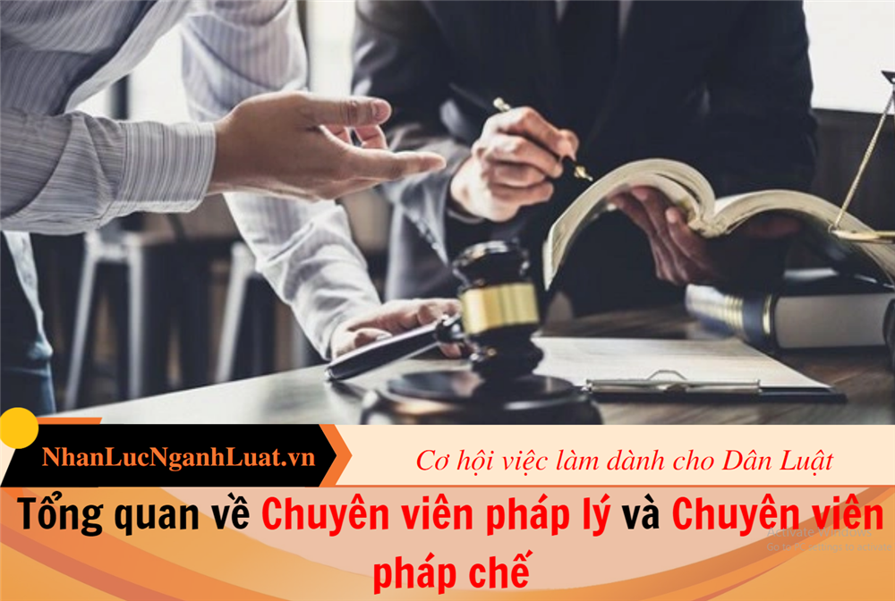 Tổng quan về Chuyên viên pháp lý và Chuyên viên pháp chế