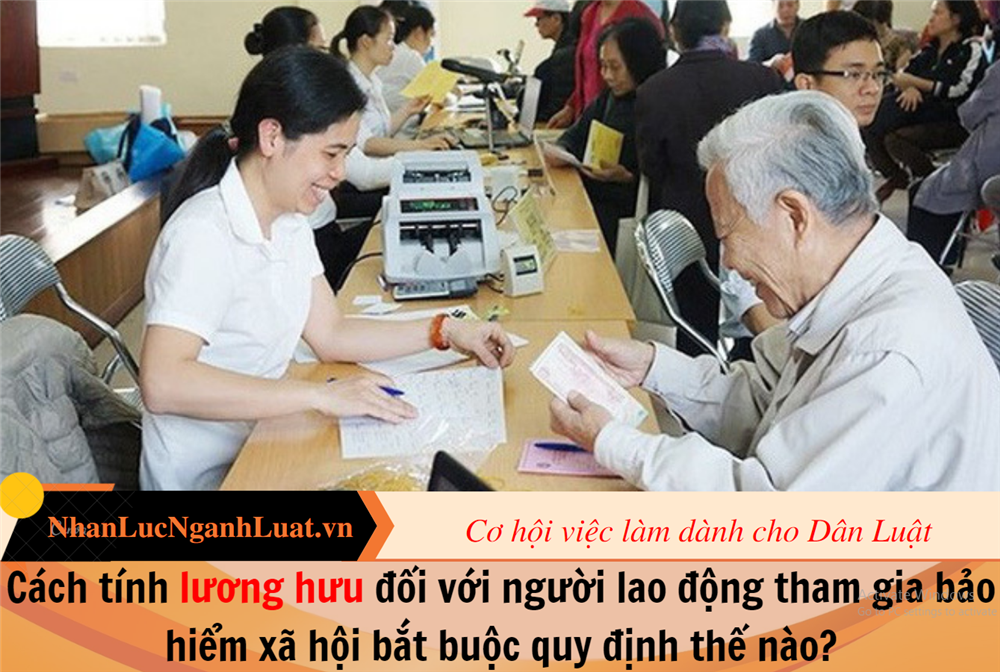 Cách tính lương hưu đối với người lao động tham gia bảo hiểm xã hội bắt buộc quy định thế nào?