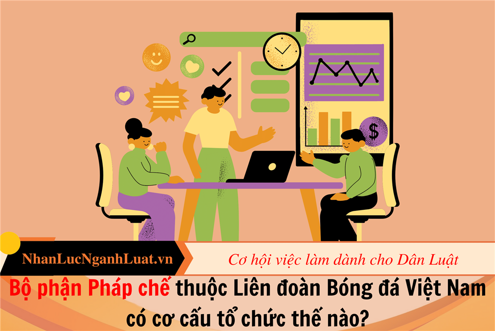 Bộ phận Pháp chế thuộc Liên đoàn Bóng đá Việt Nam có cơ cấu tổ chức thế nào?