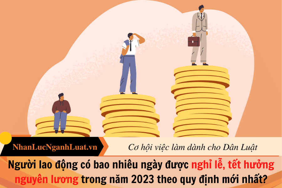 Người lao động có bao nhiêu ngày được nghỉ lễ, tết hưởng nguyên lương trong năm 2023 theo quy định mới nhất?