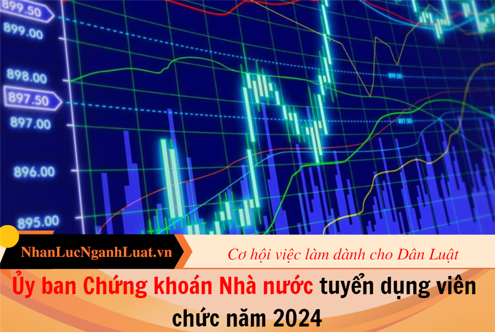 Ủy ban Chứng khoán Nhà nước tuyển dụng viên chức năm 2024