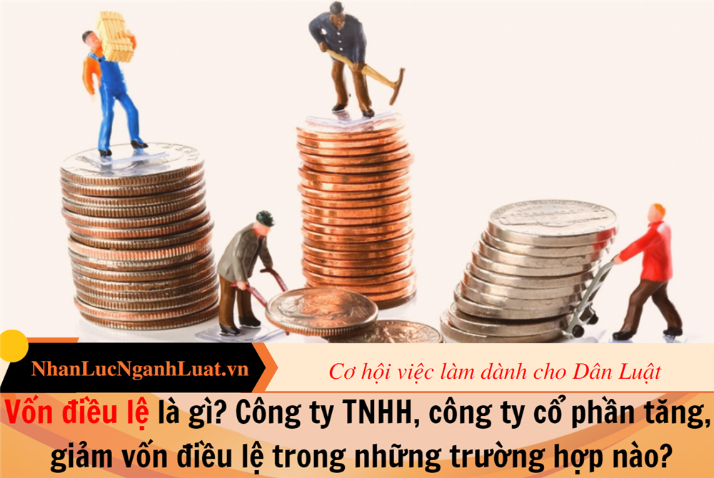 Vốn điều lệ là gì? Công ty TNHH, công ty cổ phần tăng, giảm vốn điều lệ trong những trường hợp nào?