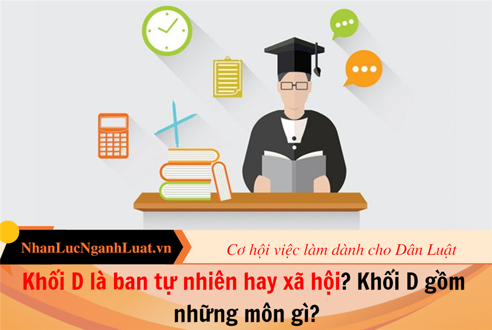 Khối D là ban tự nhiên hay xã hội? Khối D gồm những môn gì?