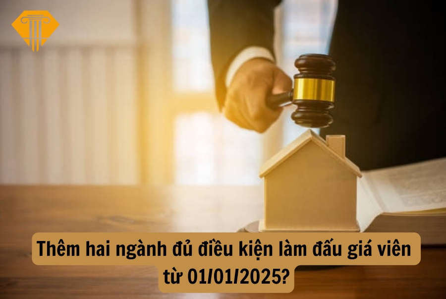 Thêm hai ngành đủ điều kiện làm đấu giá viên từ 01/01/2025?